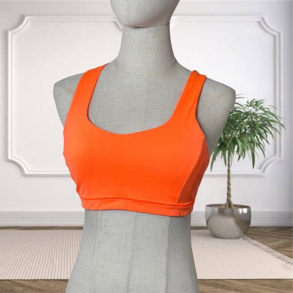 🍊 Lululemon Free To Be Serene Bra – Light Support for C/D Cup, Highlight Orange - Picture 1 of 4